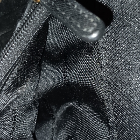 Michael Kors black zip around wallet with ID slot, phone,card, and coin slots - Picture 7 of 9